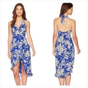 Bardot Petra Halter Floral Dress Size 6 (Small)